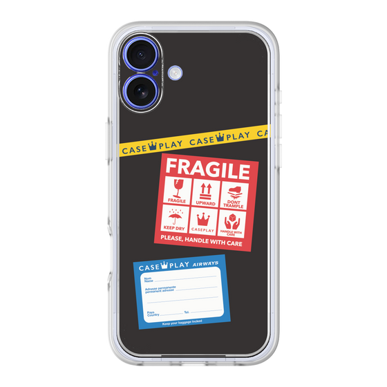 Premium Panel［ FRAGILE Stickers - Black ］