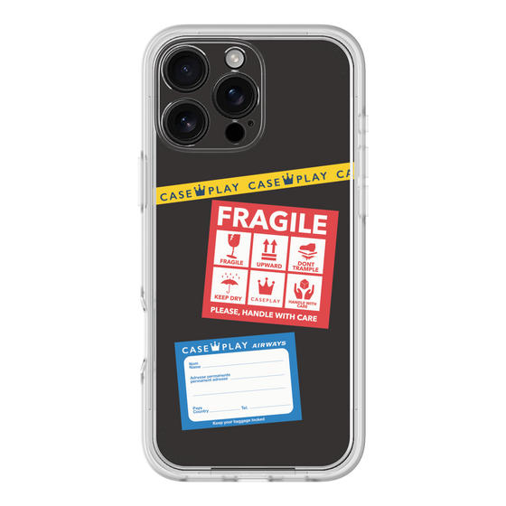 Premium Panel［ FRAGILE Stickers - Black ］