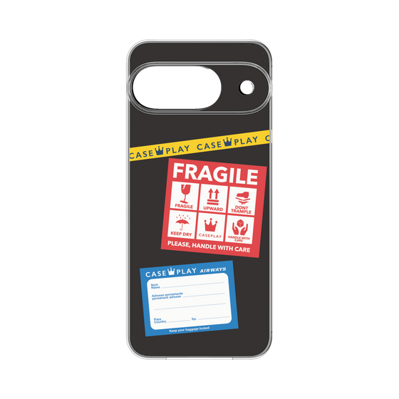 Premium Panel［ FRAGILE Stickers - Black ］