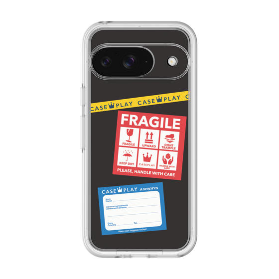 Premium Panel［ FRAGILE Stickers - Black ］