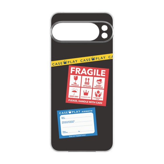 Premium Panel［ FRAGILE Stickers - Black ］