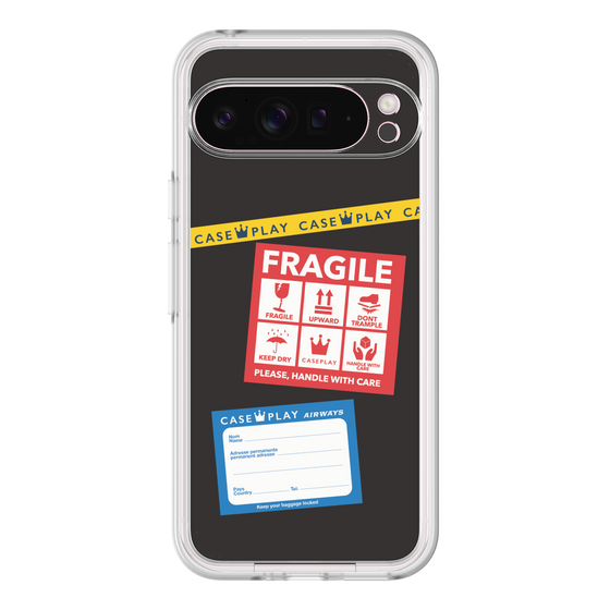 Premium Panel［ FRAGILE Stickers - Black ］