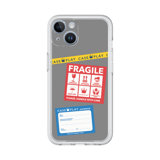 Premium Panel［ FRAGILE Stickers - Gray ］