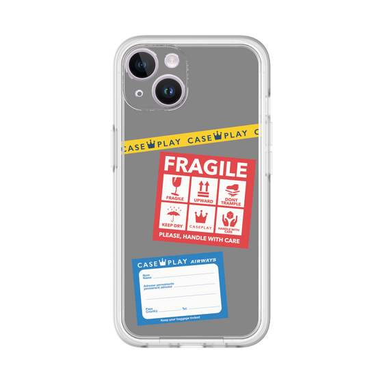 Premium Panel［ FRAGILE Stickers - Gray ］
