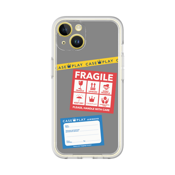 Premium Panel［ FRAGILE Stickers - Gray ］