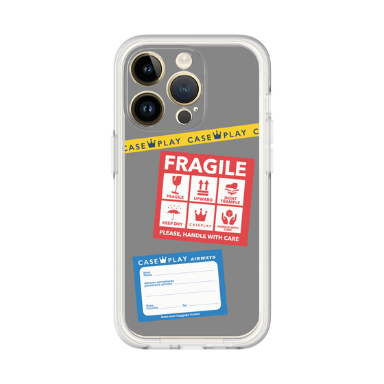 Premium Panel［ FRAGILE Stickers - Gray ］
