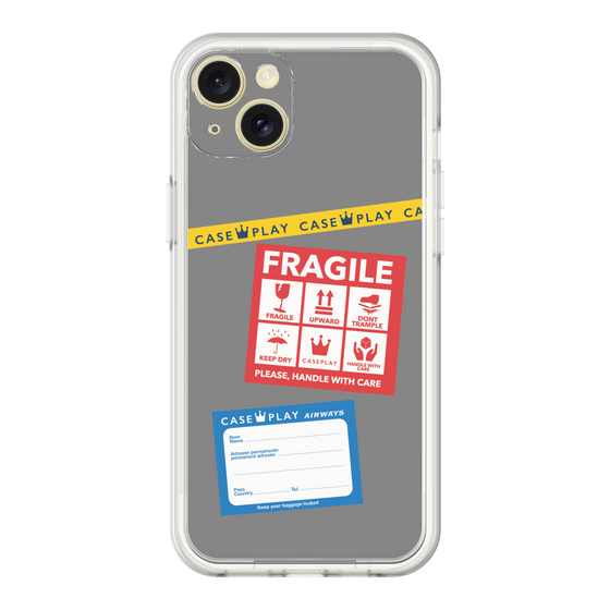 Premium Panel［ FRAGILE Stickers - Gray ］