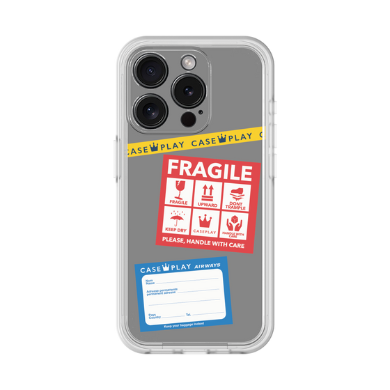 Premium Panel［ FRAGILE Stickers - Gray ］