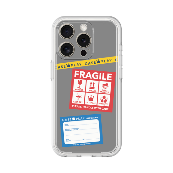 Premium Panel［ FRAGILE Stickers - Gray ］