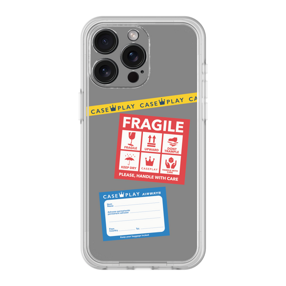 Premium Panel［ FRAGILE Stickers - Gray ］