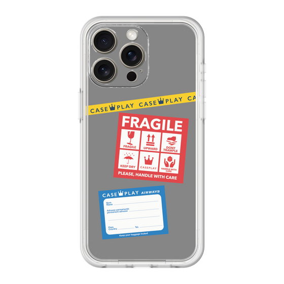 Premium Panel［ FRAGILE Stickers - Gray ］