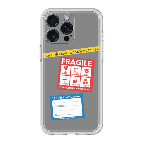 Premium Panel［ FRAGILE Stickers - Gray ］