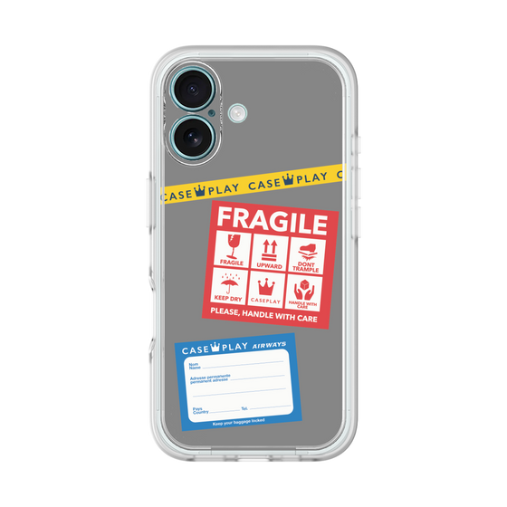 Premium Panel［ FRAGILE Stickers - Gray ］