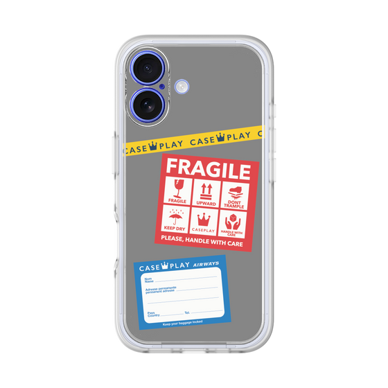 Premium Panel［ FRAGILE Stickers - Gray ］