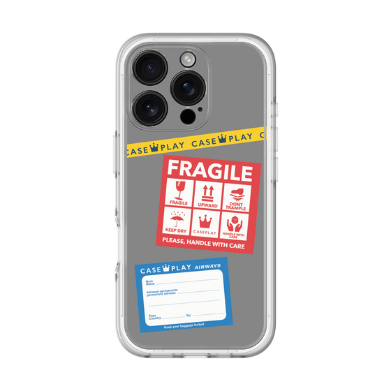 Premium Panel［ FRAGILE Stickers - Gray ］