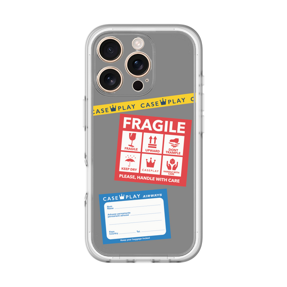 Premium Panel［ FRAGILE Stickers - Gray ］