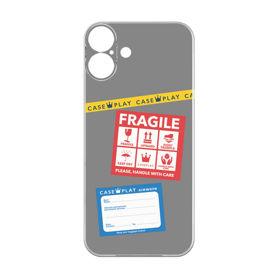 Premium Panel［ FRAGILE Stickers - Gray ］