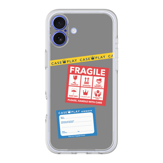 Premium Panel［ FRAGILE Stickers - Gray ］