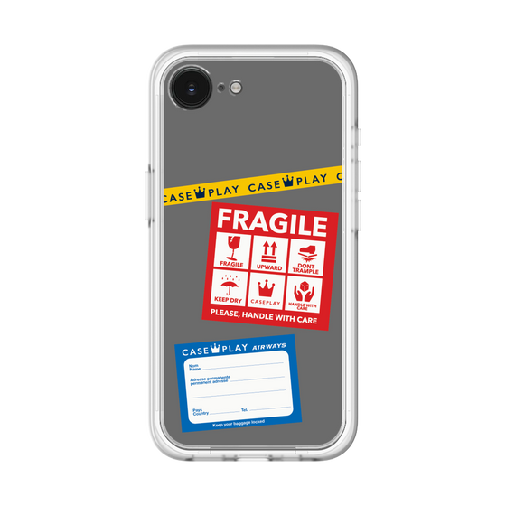 Premium Panel［ FRAGILE Stickers - Gray ］