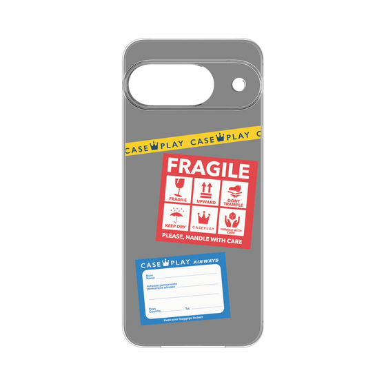 Premium Panel［ FRAGILE Stickers - Gray ］
