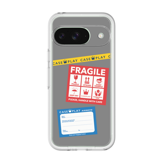 Premium Panel［ FRAGILE Stickers - Gray ］
