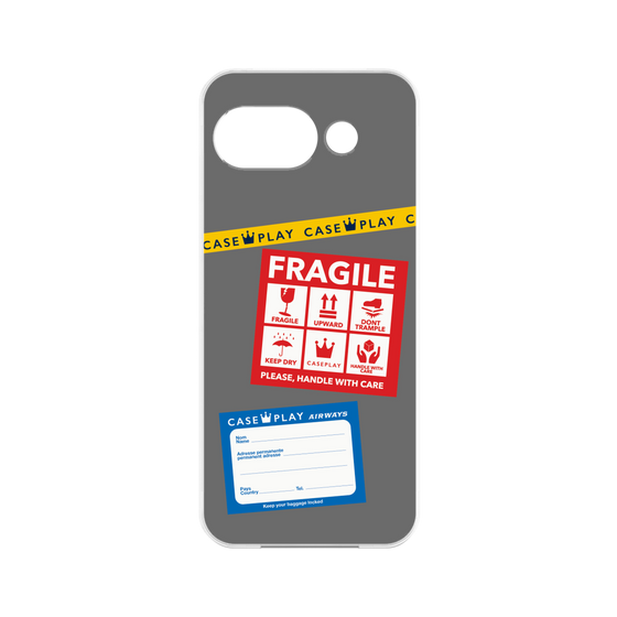 Premium Panel［ FRAGILE Stickers - Gray ］