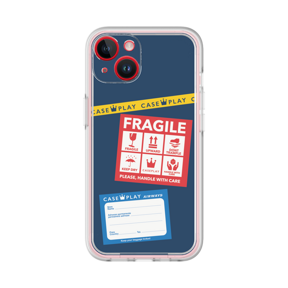 Premium Panel［ FRAGILE Stickers - Navy ］