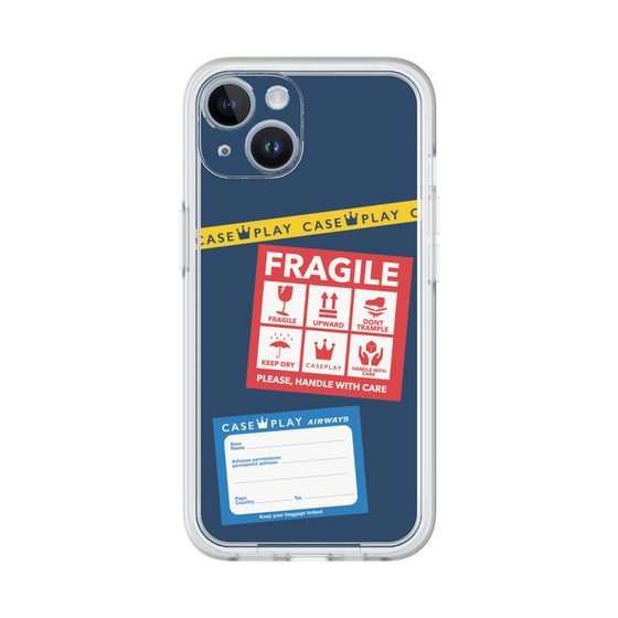 Premium Panel［ FRAGILE Stickers - Navy ］