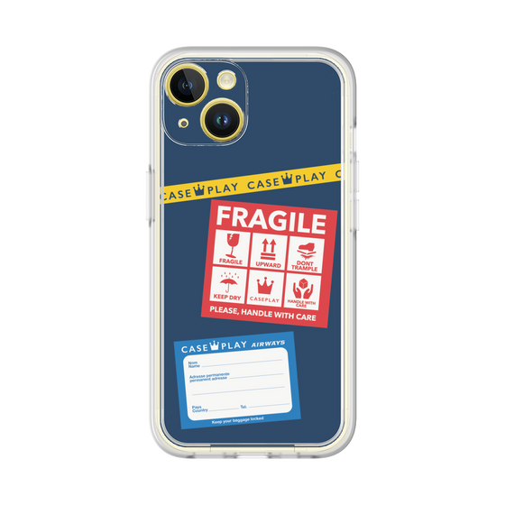 Premium Panel［ FRAGILE Stickers - Navy ］