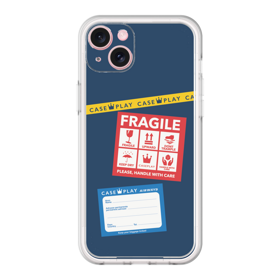 Premium Panel［ FRAGILE Stickers - Navy ］
