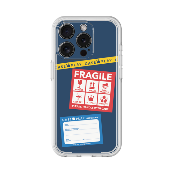 Premium Panel［ FRAGILE Stickers - Navy ］