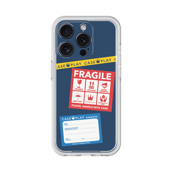 Premium Panel［ FRAGILE Stickers - Navy ］