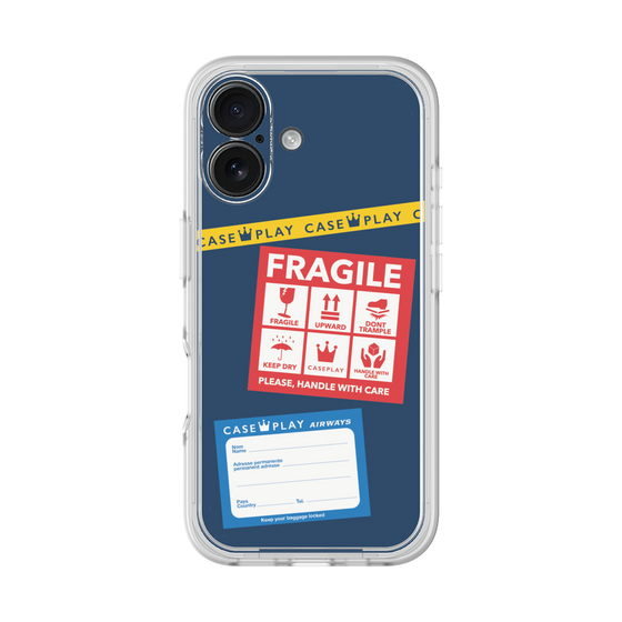 Premium Panel［ FRAGILE Stickers - Navy ］