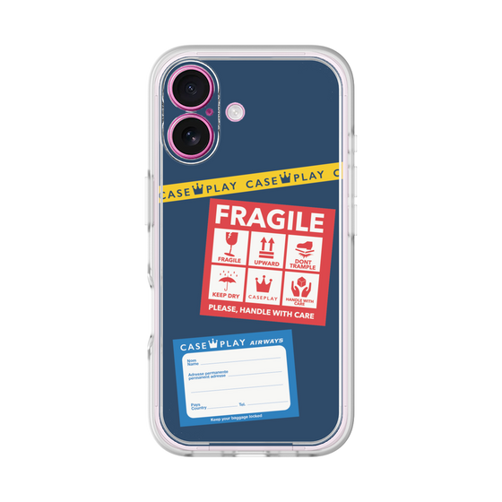 Premium Panel［ FRAGILE Stickers - Navy ］