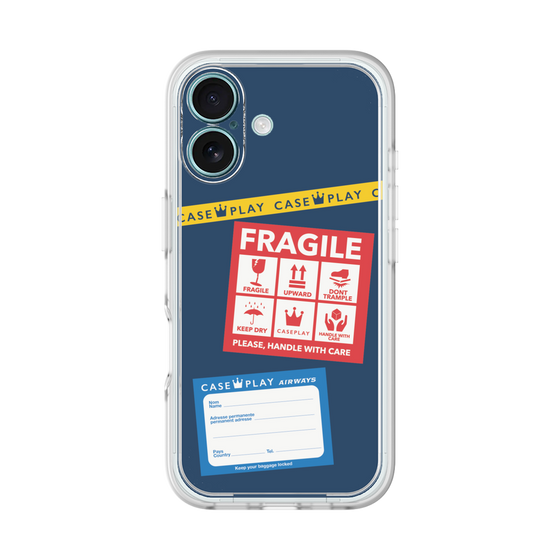 Premium Panel［ FRAGILE Stickers - Navy ］