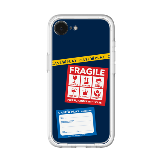 Premium Panel［ FRAGILE Stickers - Navy ］