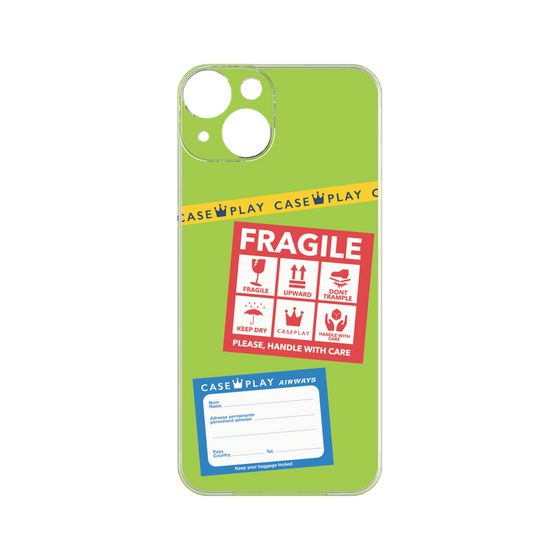 Premium Panel［ FRAGILE Stickers - Green ］
