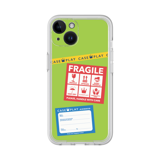 Premium Panel［ FRAGILE Stickers - Green ］