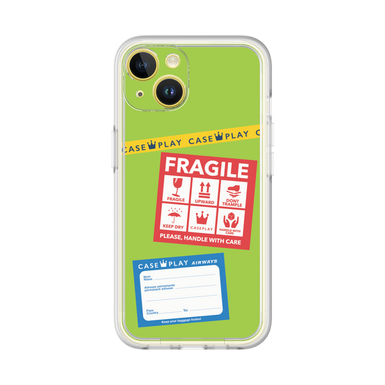 Premium Panel［ FRAGILE Stickers - Green ］