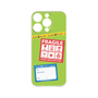 Premium Panel［ FRAGILE Stickers - Green ］