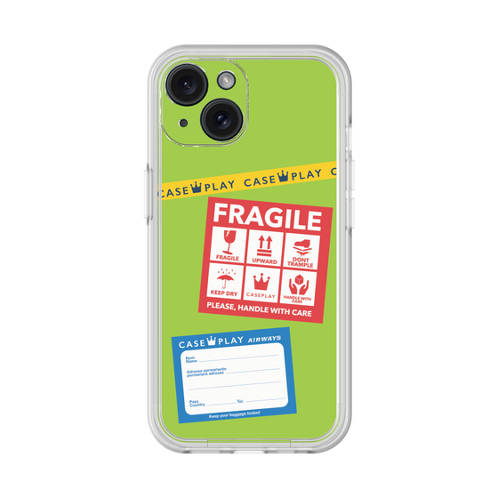 Premium Panel［ FRAGILE Stickers - Green ］