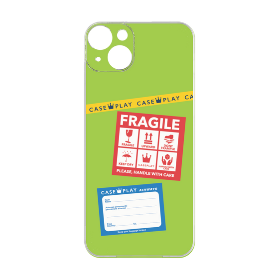 Premium Panel［ FRAGILE Stickers - Green ］
