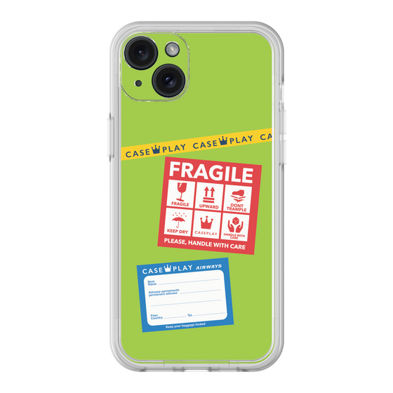 Premium Panel［ FRAGILE Stickers - Green ］