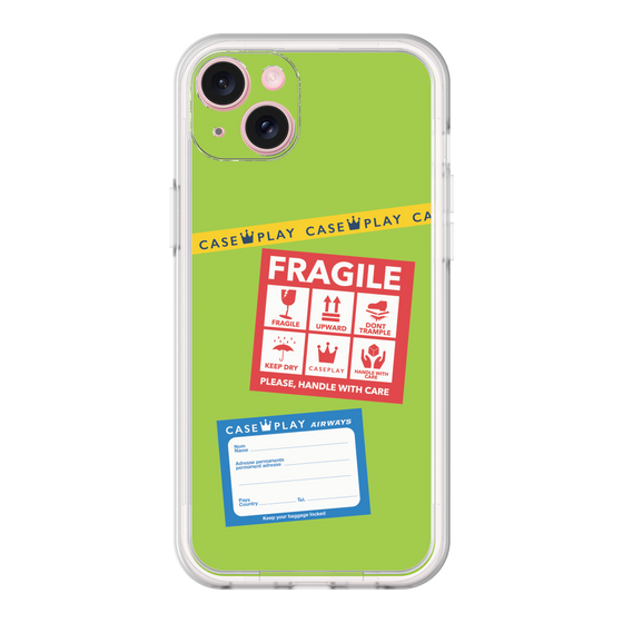 Premium Panel［ FRAGILE Stickers - Green ］