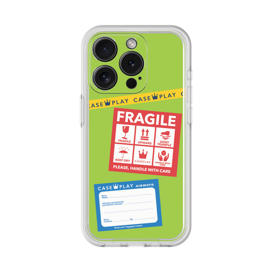 Premium Panel［ FRAGILE Stickers - Green ］