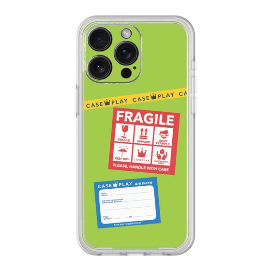 Premium Panel［ FRAGILE Stickers - Green ］
