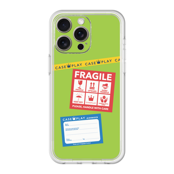 Premium Panel［ FRAGILE Stickers - Green ］