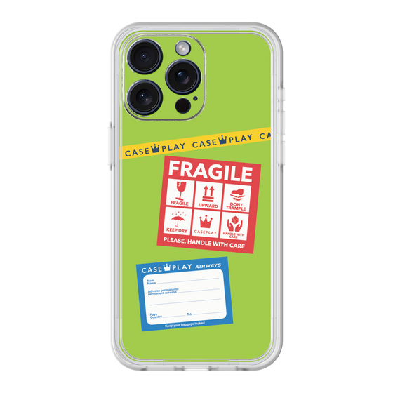 Premium Panel［ FRAGILE Stickers - Green ］