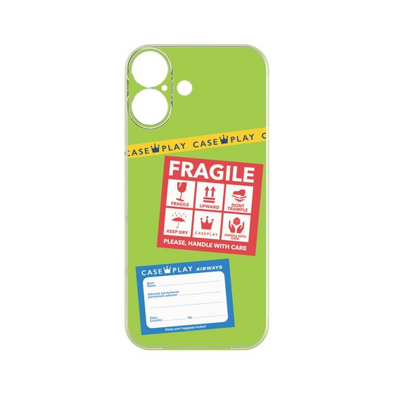 Premium Panel［ FRAGILE Stickers - Green ］