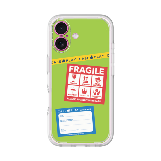 Premium Panel［ FRAGILE Stickers - Green ］